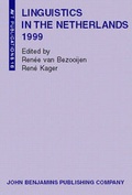 Cover: Linguistics in the Netherlands 1999 - Benjamins (John) North America Inc.,US