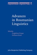 Cover: Advances in Roumanian Linguistics - Benjamins (John) North America Inc.,US