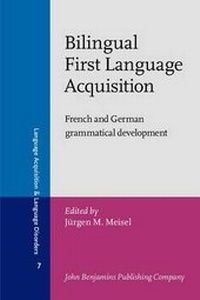Enlarge image Cover: Bilingual First Language Acquisition - Benjamins (John) North America Inc.,US