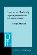 Cover: Discourse Modality - John Benjamins Publishing Co