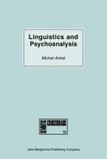 Cover: Linguistics and Psychoanalysis - Benjamins (John) North America Inc.,US