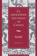 Cover: La Participation electorale au Canada - Dundurn Group Ltd