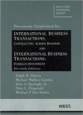 Cover: International Business Transactions - West Academic Press