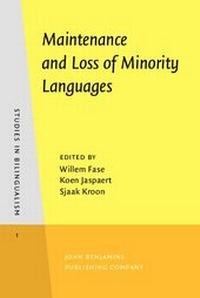 Enlarge image Cover: Maintenance and Loss of Minority Languages - Benjamins (John) North America Inc.,US
