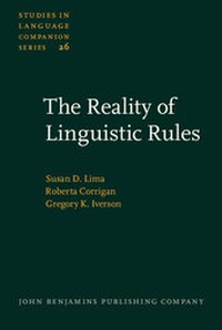 Enlarge image Cover: The Reality of Linguistic Rules - Benjamins (John) North America Inc.,US