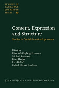 Enlarge image Cover: Content, Expression and Structure - Benjamins (John) North America Inc.,US