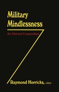 Cover: Military Mindlessness - Routledge