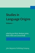 Cover: Studies in Language Origins - Benjamins (John) North America Inc.,US