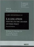 Cover: Cases and Materials on Legislation - West Academic Press