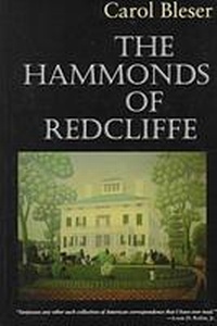Enlarge image Cover: The Hammonds of Redcliffe - University of South Carolina Press