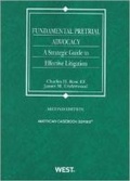 Abbildung von: Fundamental Pretrial Advocacy - West Academic Press