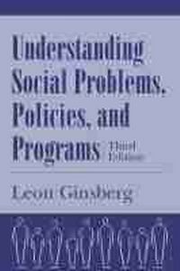 Enlarge image Cover: Understanding Social Problems, Policies and Programs - University of South Carolina Press