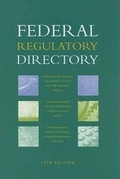 Cover: Federal Regulatory Directory, 12th Edition - CQ Press