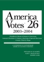 Cover: America Votes 26 - CQ Press