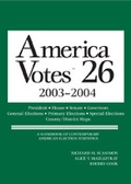 Cover: America Votes 26 - CQ Press