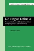 Cover: De Lingua Latina X - Benjamins (John) North America Inc.,US