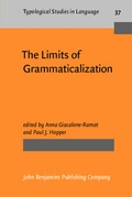 Cover: The Limits of Grammaticalization - John Benjamins Publishing Co