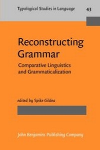 Enlarge image Cover: Reconstructing Grammar - John Benjamins Publishing Co