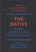 Cover: The Dative - Benjamins (John) North America Inc.,US