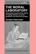 Cover: The Moral Laboratory - Benjamins (John) North America Inc.,US