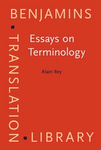 Abbildung von: Essays on Terminology - Benjamins (John) North America Inc.,US