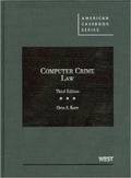 Cover: Computer Crime Law - West Academic Press