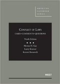 Cover: Conflict of Laws, Cases, Comments, Questions - West Academic Press