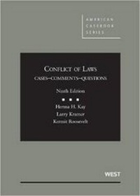 Enlarge image Cover: Conflict of Laws, Cases, Comments, Questions - West Academic Press