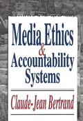 Cover: Media Ethics and Accountability Systems - Routledge