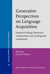 Enlarge image Cover: Generative Perspectives on Language Acquisition - Benjamins (John) North America Inc.,US