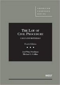 Enlarge image Cover: The Law of Civil Procedure - West Academic Press