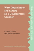 Cover: Work Organization and Europe as a Development Coalition - Benjamins (John) North America Inc.,US