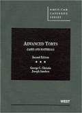 Cover: Advanced Torts - West Academic Press