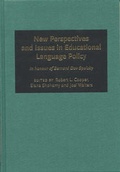 Cover: New Perspectives and Issues in Educational Language Policy - Benjamins (John) North America Inc.,US