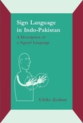 Cover: Sign Language in Indo-Pakistan - Benjamins (John) North America Inc.,US