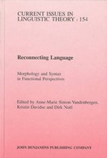 Cover: Reconnecting Language - Benjamins (John) North America Inc.,US