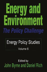 Enlarge image Cover: Energy and Environment - Routledge