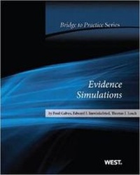 Enlarge image Cover: Evidence Simulations - West Academic Press