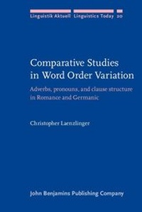 Enlarge image Cover: Comparative Studies in Word Order Variation - Benjamins (John) North America Inc.,US