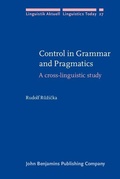 Cover: Control in Grammar and Pragmatics - Benjamins (John) North America Inc.,US