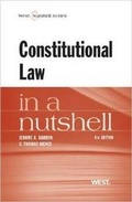Cover: Constitutional Law in a Nutshell - West Academic Press