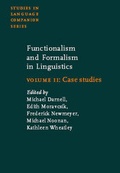 Cover: Functionalism and Formalism in Linguistics - Benjamins (John) North America Inc.,US