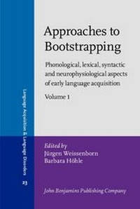 Enlarge image Cover: Approaches to Bootstrapping - Benjamins (John) North America Inc.,US