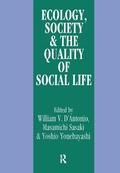 Cover: Ecology, World Resources and the Quality of Social Life - Routledge