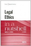 Cover: Legal Ethics in a Nutshell - West Academic Press