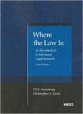 Cover: Where the Law Is - West Academic Press