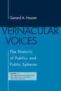 Cover: Vernacular Voices - University of South Carolina Press