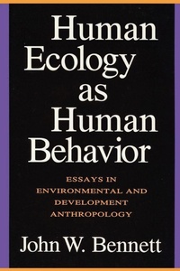 Enlarge image Cover: Human Ecology as Human Behavior - Routledge