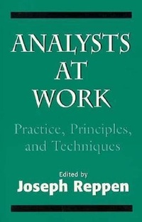 Enlarge image Cover: Analysts at Work - Jason Aronson Publishers