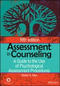 Cover: Assessment in Counseling - American Counseling Association